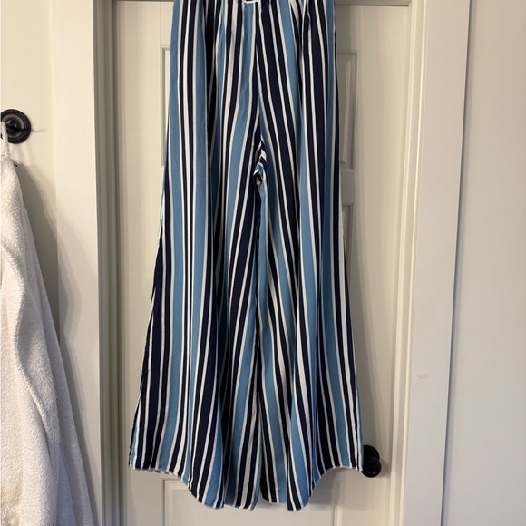 Plenty by Tracy Reese Blue Striped Pants - Picture 3 of 6